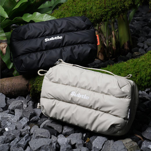 MM 山姆 SUBTLE泡芙斜挎包 石岩灰 商品图1