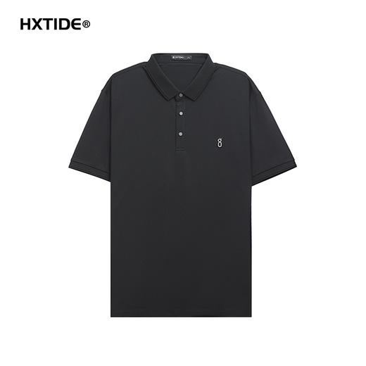 【新品上新】HX 夏季翻领短袖T恤合体Y102520032101/02 商品图2