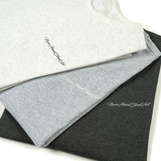 S.LAB | NASA灰色系列噪点灰基础短袖三件套 商品图2