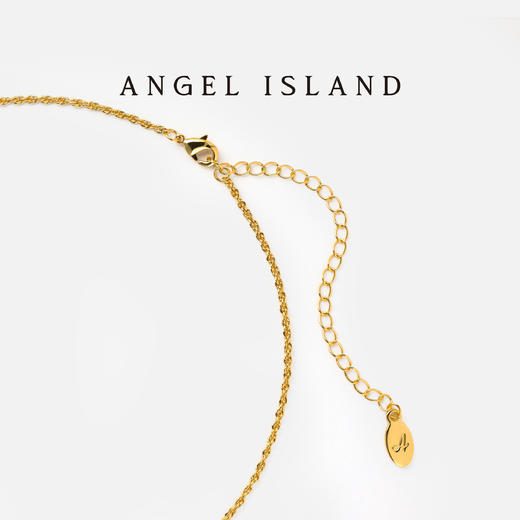 ANGEL ISLAND 「缪斯」巴洛克复古油画框项链 商品图3