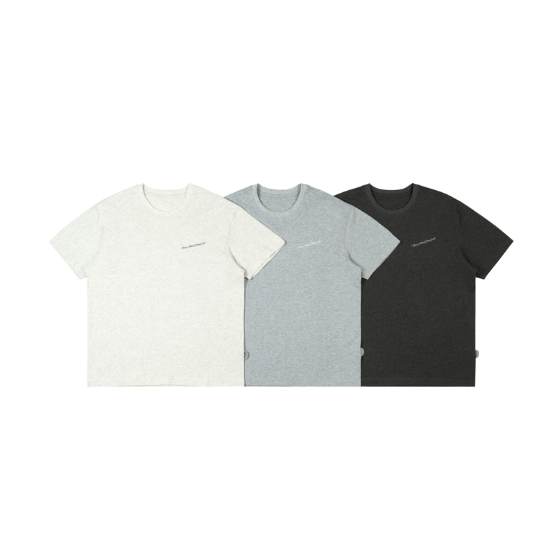 S.LAB | NASA灰色系列噪点灰基础短袖三件套