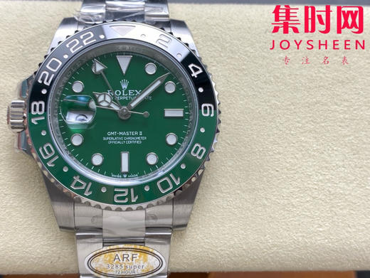 ARF劳力士格林尼治型系列 男士腕表 原装开模“绿水鬼” 黑绿圈 雪碧圈 机芯：搭载改Cal.3285一体 商品图0