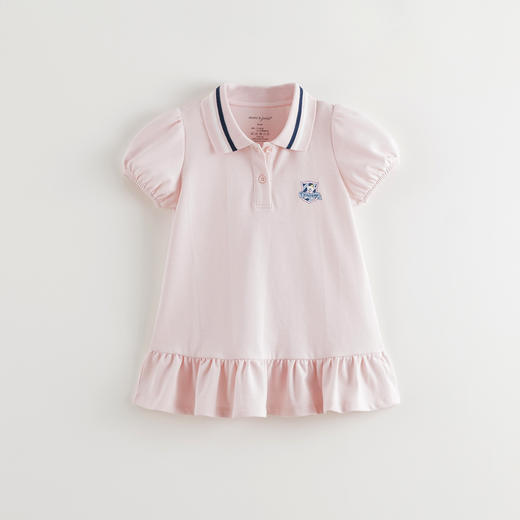 【凉感】马克珍妮女童学院polo运动连衣裙宝宝裙子夏装新款550790 商品图1