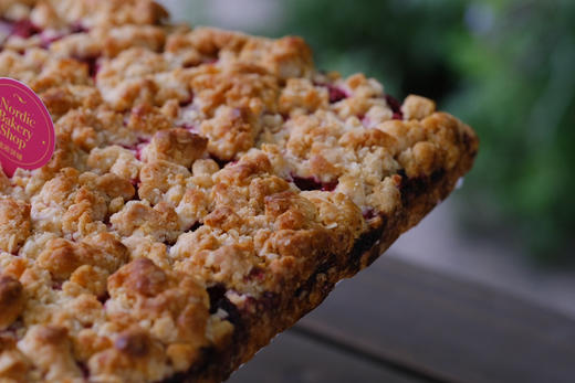 方形传统瑞典树莓燕麦派 Square Traditional Swedish Raspberry Oat Pie 商品图3