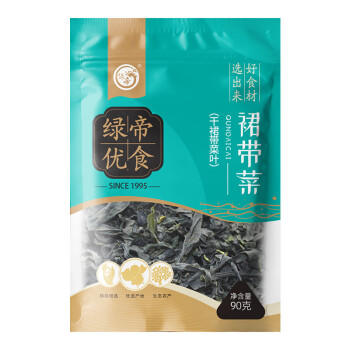 绿帝 裙带菜90g 海带菜 凉拌煲汤 海产干货  /粮油调味 /南北干货 /鱼虾贝藻类干货 商品图4