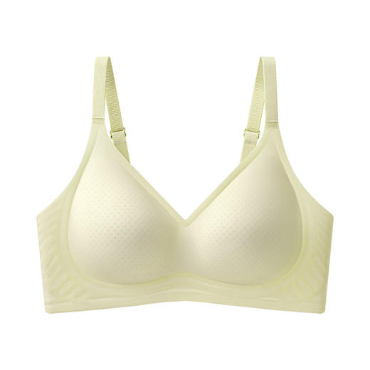 【乳胶无痕内衣】文胸薄款 透气亲肤果冻 冰感无钢圈调整型聚拢胸罩女  商品图8