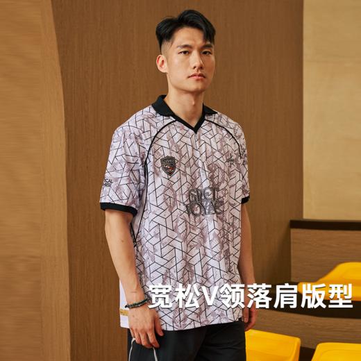 录士LUSHISI虚无缥缈主题运动训练休闲短袖polo衫速干轻薄透气TEE 商品图1