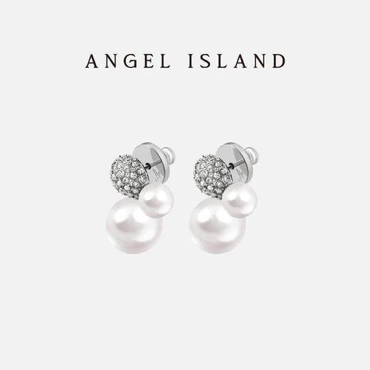 ANGEL ISLAND 时尚铜合金耳饰「Diana」小气泡耳钉 商品图5