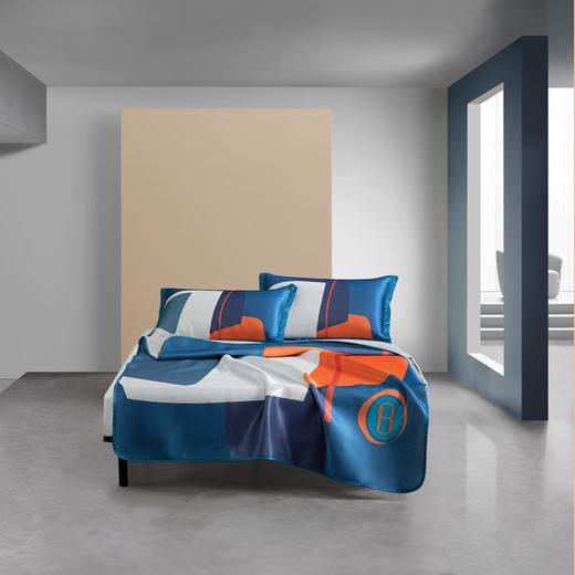 水星家纺联名款·可水洗· 印花冰丝席三件套 商品图2