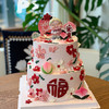 双层女士祝寿蛋糕 商品缩略图1