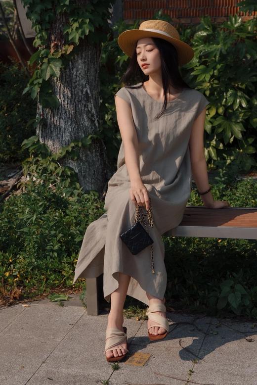 LPIUTY品牌直发！高阶廓形极简极奢连衣裙 B0725009 商品图4