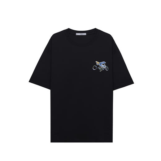 【新品上新】HX 夏季圆领短袖T恤宽松C102520015101/02 商品图1