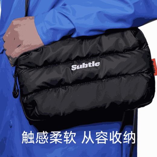 MM 山姆 SUBTLE泡芙斜挎包 石岩灰 商品图2