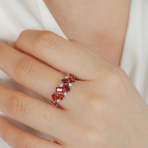 【高级珠宝】绮梦系列 | 鎏金絮语钻石戒指3 商品图2