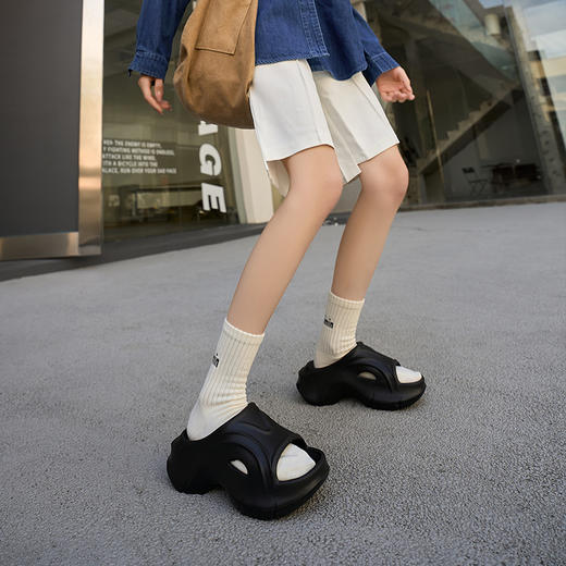 【YW】无忧购【甄选】7cm增高拖鞋夏季外穿厚底踩屎感EVA凉拖5050（截单后3-5天发货) 商品图2