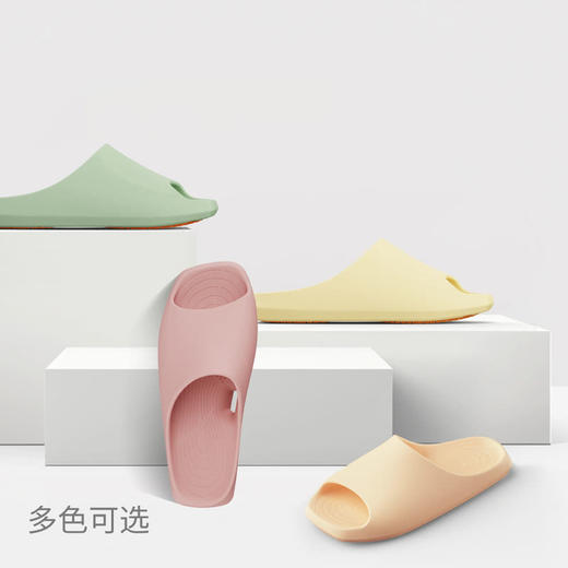 MM 山姆 科柔 女士防滑家居鞋 浅鹅黄 岩迹 商品图4