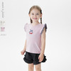 【凉感透气】马克珍妮女童花边小飞袖T恤 宝宝背心夏装新款550775 商品缩略图0