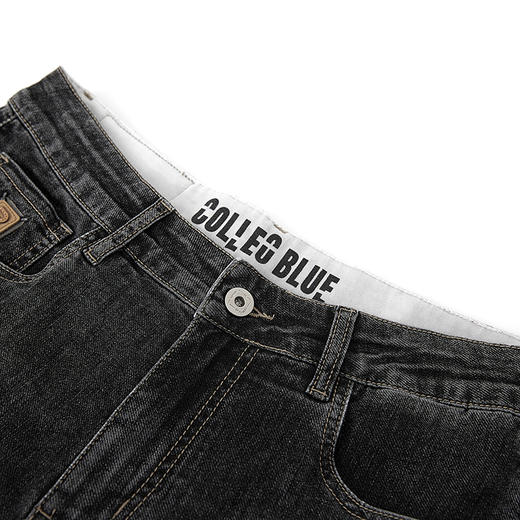 【新品上新】HX 夏季水洗牛仔九分裤合体S210520007101 商品图2