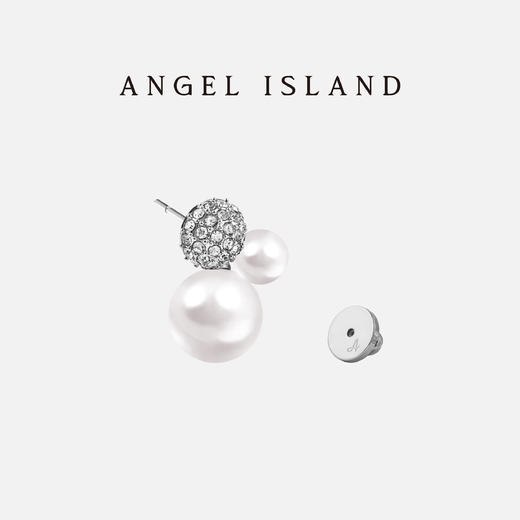 ANGEL ISLAND 时尚铜合金耳饰「Diana」小气泡耳钉 商品图4