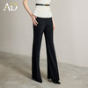 AD高端女神范西装裤女2025新款夏季高腰显瘦直筒阔腿裤休闲长裤子 商品缩略图2