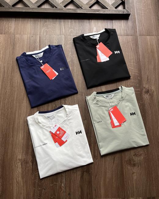 点此购买 海丽汉森夏季男士ARCV系列日常休闲速干圆领T恤 xj 318879 商品图7