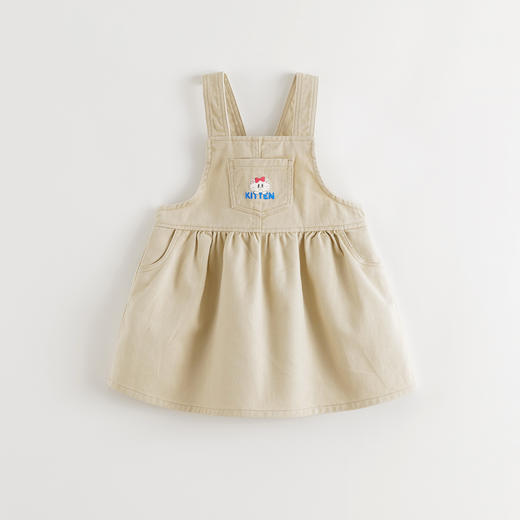 【软牛仔】马克珍妮女童甜美小猫背带裙 宝宝裙子夏装新款550938 商品图2