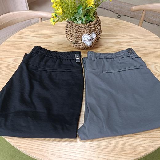 时尚百搭男装薄款舒适抽绳通勤直筒休闲长裤YMXZ-9A5203* 商品图0