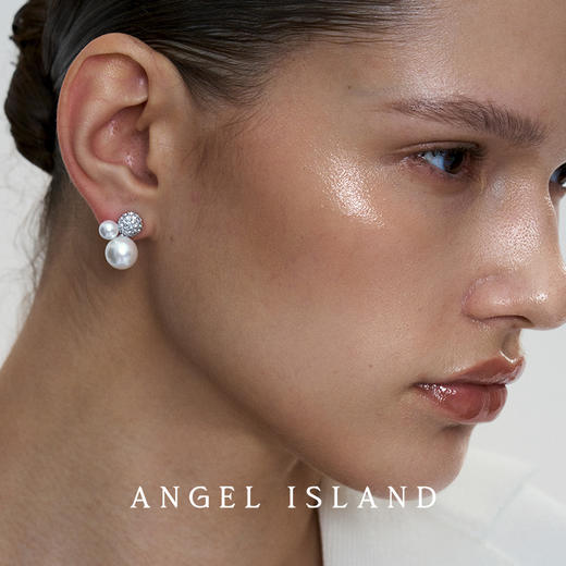 ANGEL ISLAND 时尚铜合金耳饰「Diana」小气泡耳钉 商品图2