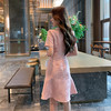 【清仓超15天不保价】奢姿大码女装2025夏季新款胖妹妹气质轻奢休闲提花钉珠圆领连衣裙9952890389 商品缩略图3