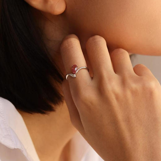 【高级珠宝】绮梦系列 | 星光融滴戒指 商品图2