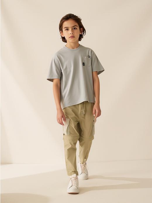 佐丹奴童装商场新款【冰冰系列】【sorona】弹力保型面料T恤03025209 商品图2