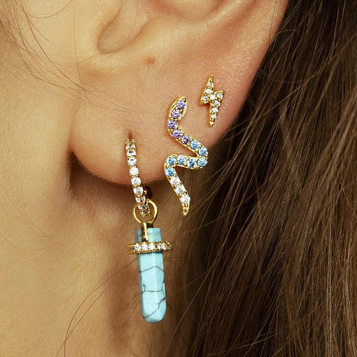 订购8周到｜MYA-BAY-FLASH-闪光 耳环［比利时设计师］ 商品图3