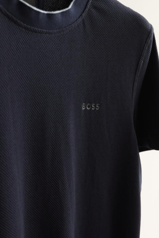 H.B 网格泡泡纱 圆领短袖T恤 TX490 商品图2