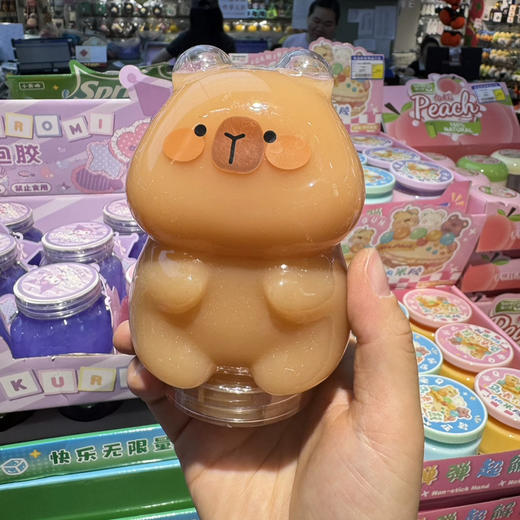 卡皮巴拉的旅行超透起泡胶创意减压玩具（款式随机） 商品图3