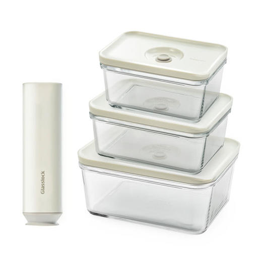 MM 山姆 Glasslock抽真空保鲜盒4件套 商品图0