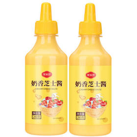 聚美厨韩式奶香芝士酱家用炸鸡薯条汉堡三明治沙拉酱料商用280*2瓶 /粮油调味 /调味品 /西式酱料
