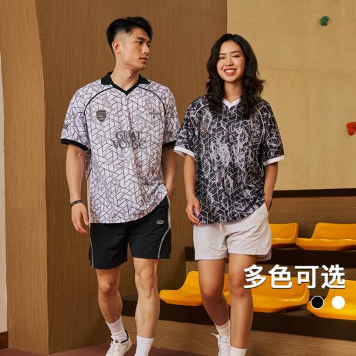 录士LUSHISI虚无缥缈主题运动训练休闲短袖polo衫速干轻薄透气TEE 商品图3