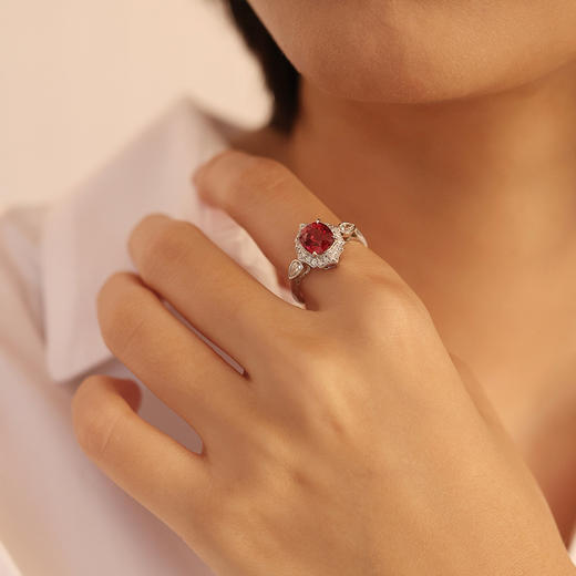 【高级珠宝】绮梦系列 | 星芒菱镜戒指 商品图1