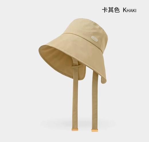 【夏日出街必备🌞】显脸小神器！UPF50+冰感防晒渔夫帽🔥遮阳凹造型两不误，轻松阻隔99%紫外线！新款加大帽檐防晒帽子 女款渔夫帽显脸小 百搭冰丝遮阳帽可折叠 商品图7