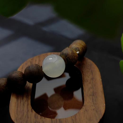 翡翠珠子配沉香手串 商品图11
