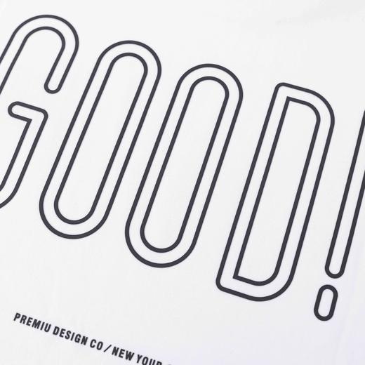 【断码清仓】HX 夏季圆领短袖T恤S102522064101/02 商品图9