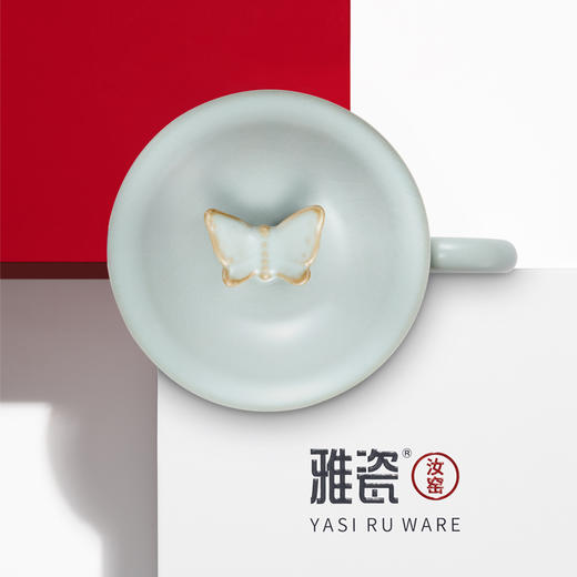 汝窑蝶梦杯 商品图6