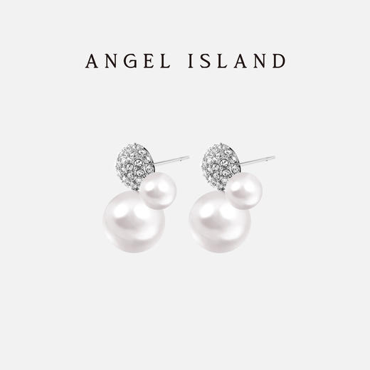 ANGEL ISLAND 时尚铜合金耳饰「Diana」小气泡耳钉 商品图3