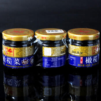 潮汕佬橄榄菜 潮汕特产配粥下饭菜 拌面腌菜咸菜开味菜 88g3瓶装 /粮油调味 /调味品 /榨菜/酱腌菜 商品图3