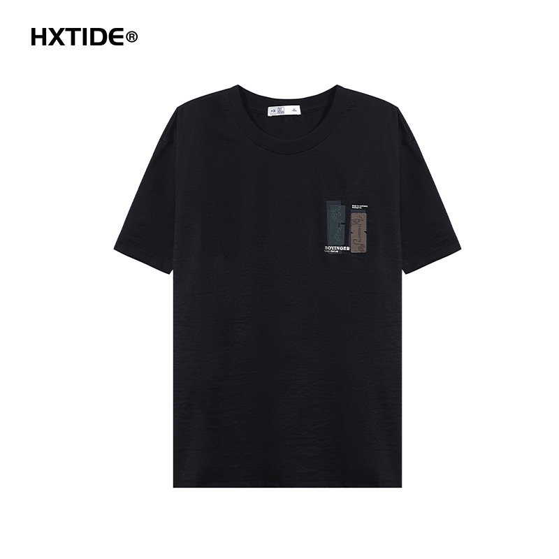 【新品上新】HX 夏季圆领短袖T恤合体S102522077101/02