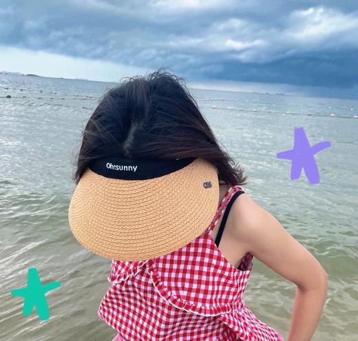 品牌正品ohsunny凉感编制防晒帽 商品图0