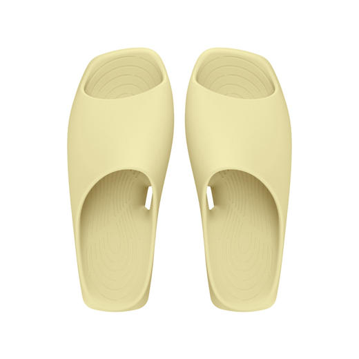 MM 山姆 科柔 女士防滑家居鞋 浅鹅黄 岩迹 商品图5