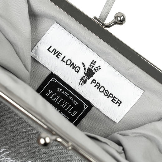 S.LAB | NASA灰色系列单肩斜挎蛙口小包 商品图6