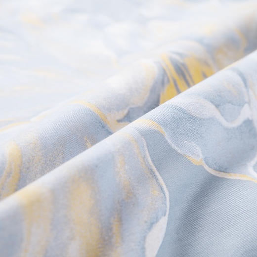 水星家纺全棉四件套-书院莲池 商品图1