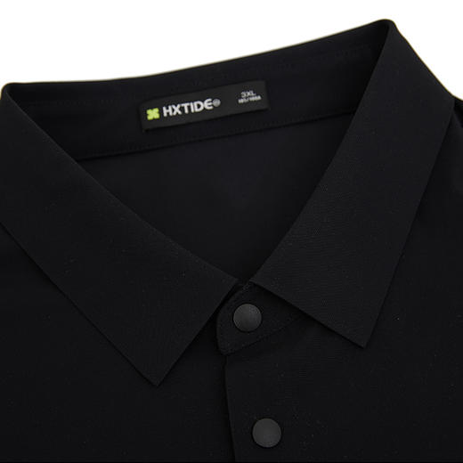 【新品上新】HX 夏季翻领短袖T恤合体S102522162101/02 商品图4